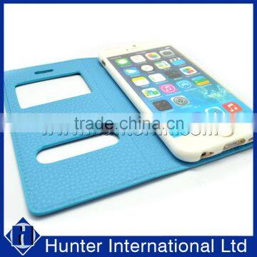 Dual Tone Color For Apple IPhone 6 Window Case photo-5