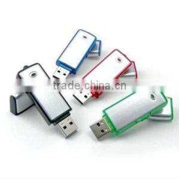 full capacity metal USB memory disk with free laser logo