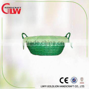 split willow baskets with TC liner , willow tray, handmade baskets