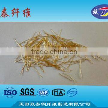 CE Copper coated Steel fiber(for pre element) >2800mpa