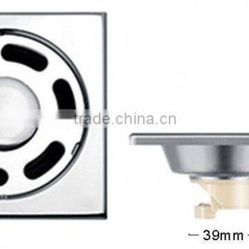 Square floor drain stainless steel bathroom accessory