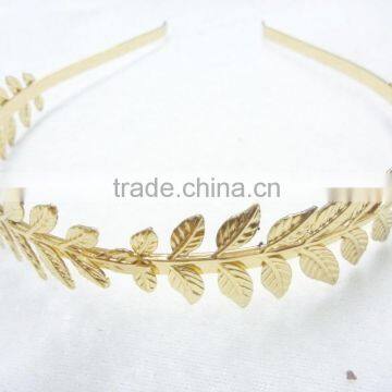 FASHION METAL LEAVES HAIR BAND