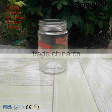 350ml Cylinder Glass Mason Jar