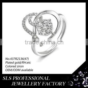 Wholesale gemstone jewellery imitation jewellery ring gift for girlfriend by free design