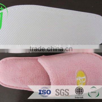 washing label logo waffle slipper,hotel disposable slipper /washable spa slippers