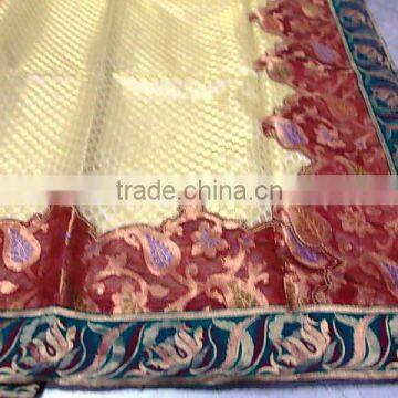 Designer saree, patchowrk