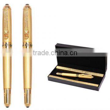 Gold color color Pen set gift box