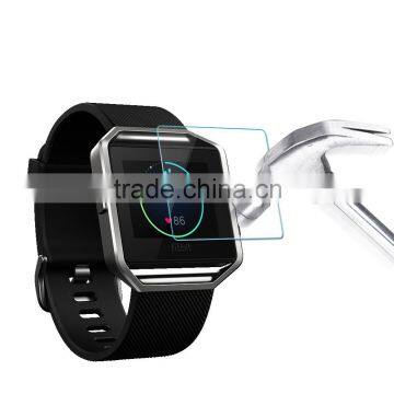 Tempered Glass Anti Scratch Film Screen Protector for Fitbit Blaze Smart Watch With Packing