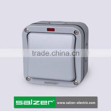 Salzer 1 gang 2 way weatherproof switches IP66