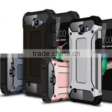 Soft TPU PC Hard Diamond Armor Case for LG K4