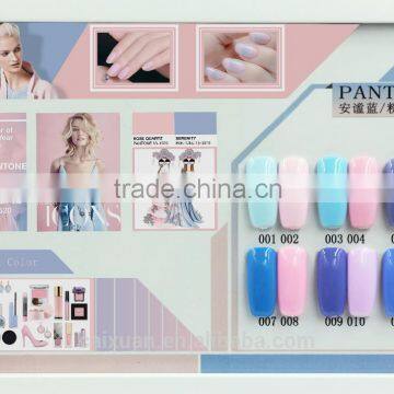 Pantone Color of 2016 Rose Quartz& Serenity Beautiful Bottle Nail Polish Nail UV Gel Polish