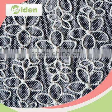 high quality eco-friendly flower design net Fabric Lace