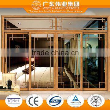 Wooden aluminum used sliding glass doors sale                        
                                                                                Supplier's Choice