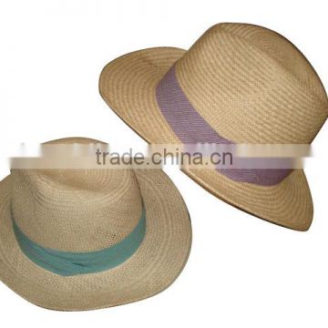 natural straw panama ladies mens hats