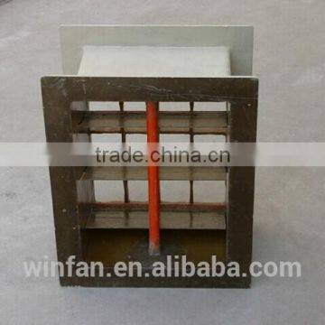 Capacity adjustable during operation FRP Damper valve