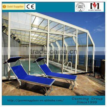 Aluminum glass house with Low-E glass