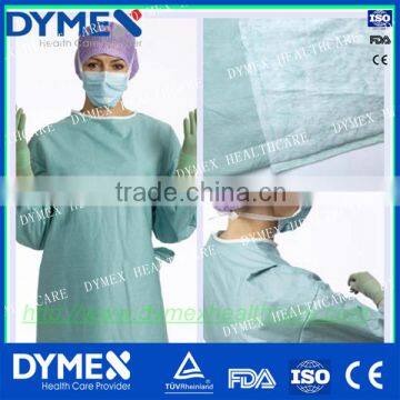 Critical zone reinforced optional Sterile disposable Gown disposable surgical gown with book fold