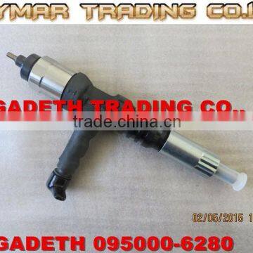 DENSO common rail injector 095000-6280 for KOMATSU 6219-11-3100, 6219113100