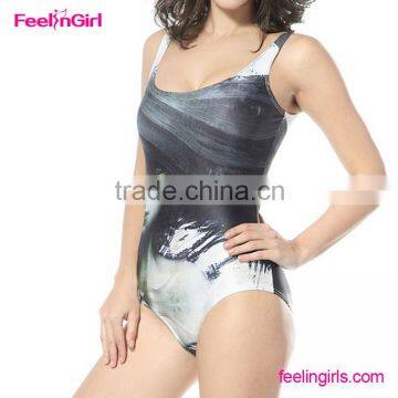 Plus Size Color Flower Beachwear photo-5