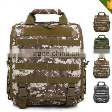 Durable tactical computer backpack sports Nylon computer bag long strap messenger bag military hiking