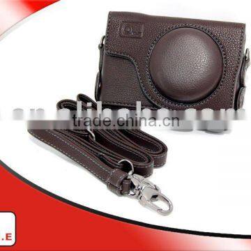 ONE high quality PU leather Hard Case for CANON POWERSHOT S90