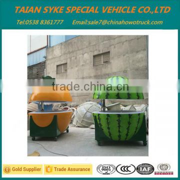 Outdoor Fiberglass Buffet juice Kiosk FRP Food Kiosk