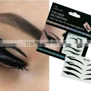 New Eyeliner Art Sticker / Eye Tattoo Strips / Eyeliner Temporary Stickers Magic instant eyeliner sticker