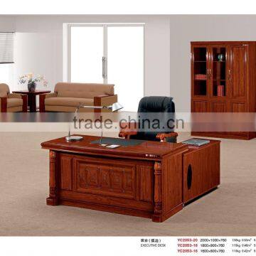 Low price MDF melamine executive table