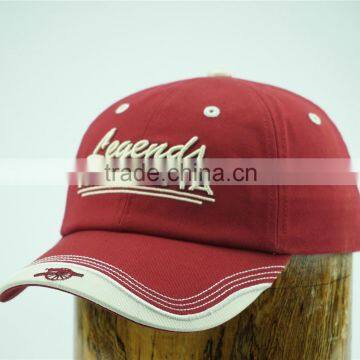 ODM 3D embroidery baseball hats caps made in china