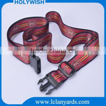 Special Logo Designed Printing Luggage Safety Belt With Adjustable Buckle photo-3