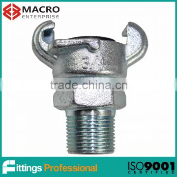 NPT male threads lock type air hose couplings