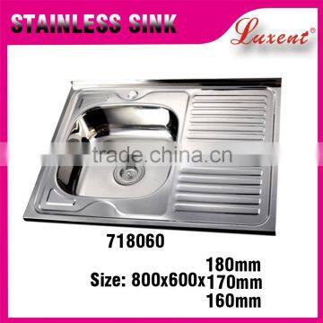 Good Reputation Factory Directly Stainless Steel Kitchen Sink photo-2