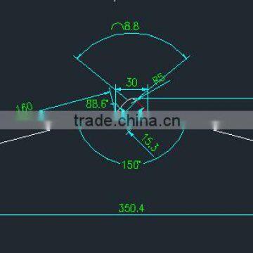 Canton Fair Metal Profile Sheet Angel Making Machine Forming Ridge Cap photo-5