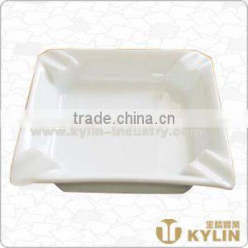 White Porcelain Square Ashtray
