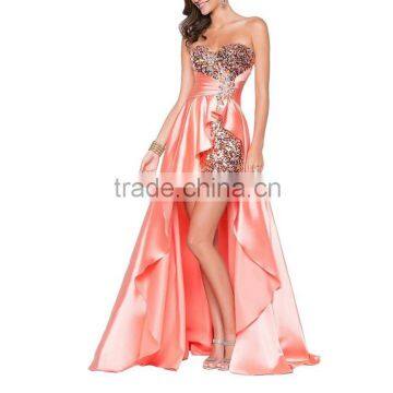 Latest Plus Size Wedding Gowns Sexy Cleavage Quinceanera Dresses Ball Gown Purple Blue Exotic Prom Dresses photo-5