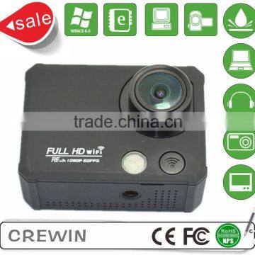 2016 WiFi Action Camera Helmet Sports Camera Waterproof With 2 Batteries and 1 Battery Charger Support Audio photo-4