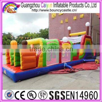 2016 Newest commercial inflatable obstacle courses for adults and kids