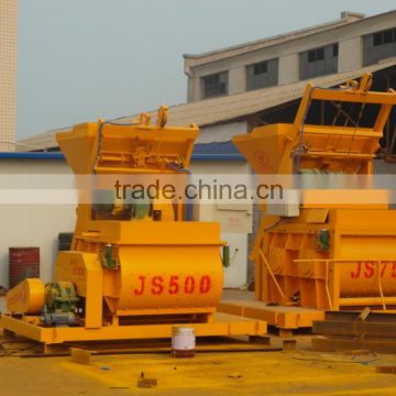 JS series concrete mixer JS750 concrete mixer High yield cheap price mini concrete batching plant hot sale in market