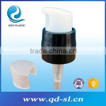 Free Samples Plastic 18mm Cream Pump Black for Small Bottles