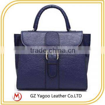 2016 Latest Cheap Lack Lady Leather Handbag for Women From Guangzhou Bag Factory