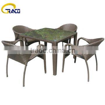 KAL069 Classics Rattan outdoor furniture dining set