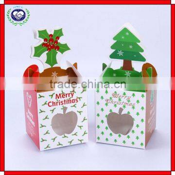Christmas Gift Bag Blue Reindeer Merry Christmas Paper Gift Bags Xmas photo-2