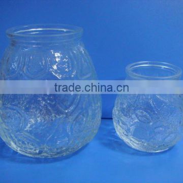 glass candle jar