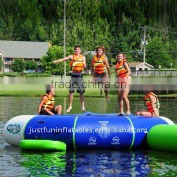 2012 exciting inflatable water trampoline