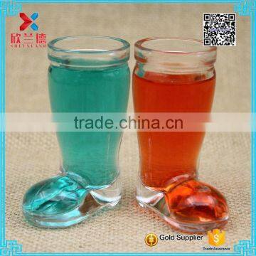 30ml boot shaped glass bottles for home decoration