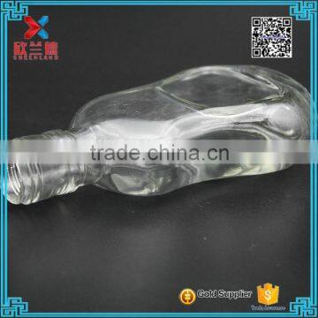 4oz Calabash Shaped Glass Wine Bottle for Alcohol Drink Wholesale photo-3