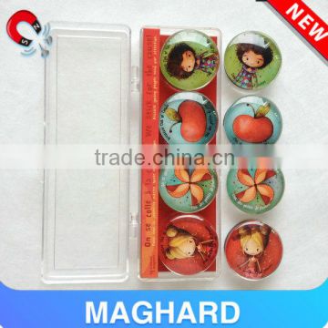 Glass fridge magnet ,souvenir magnets