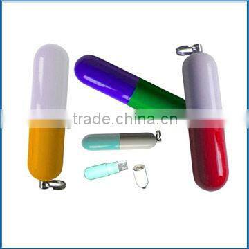 OEM Best Promotion Plastic USB With Keychain