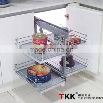 TKK MDF Cabinet Magic Corner Basket