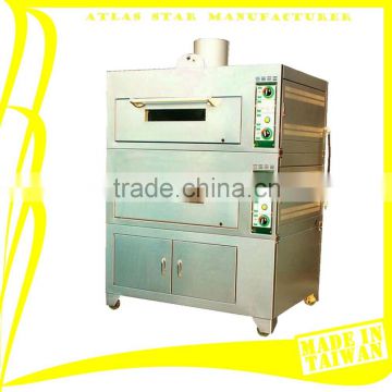 2 deck 4 tray Gas Oven with case